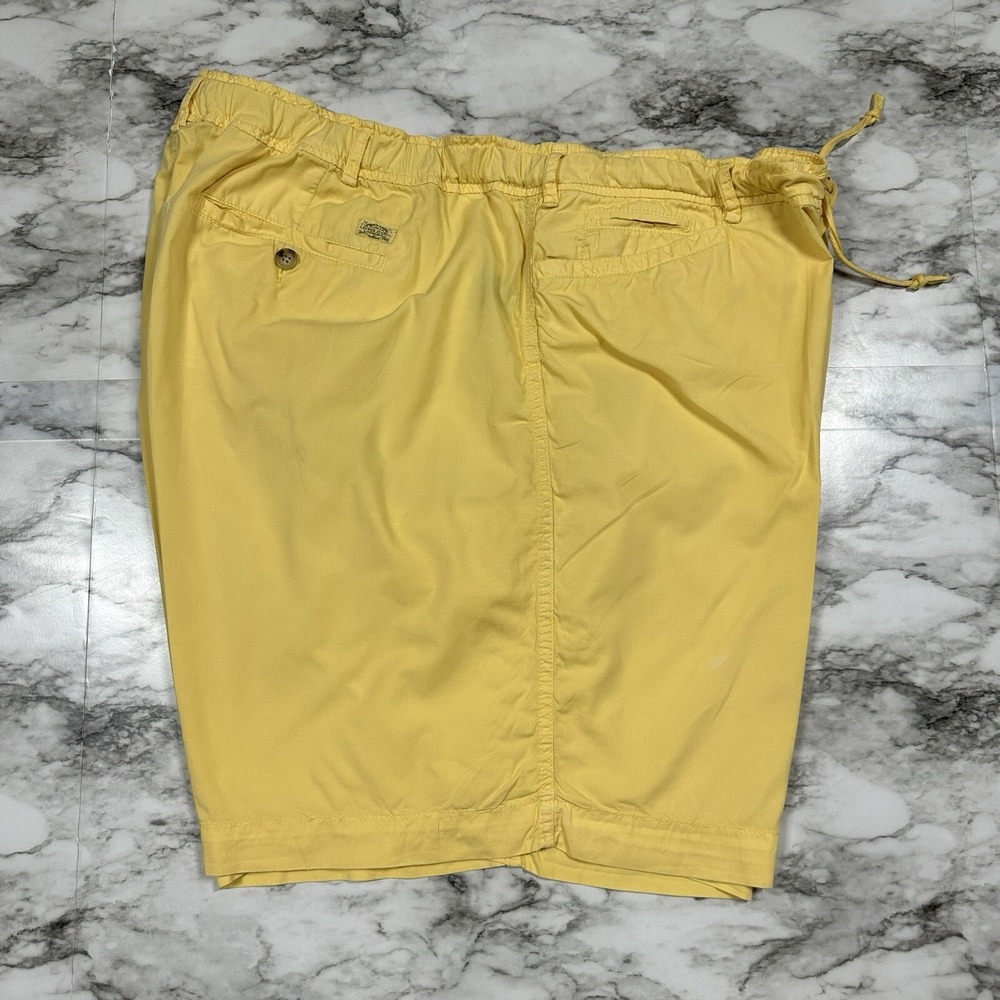 LRL Lauren Jeans Co. Ralph Lauren Yellow Shorts Size 22W (42"Waist) x 8" Inseam